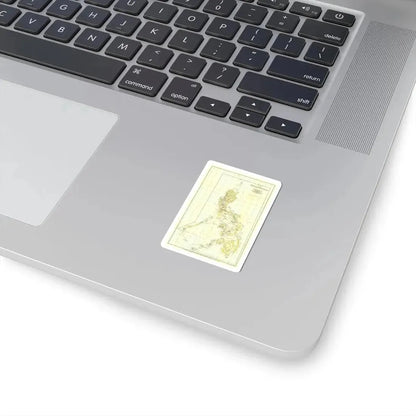 Philippines, The (1905) (Map) STICKER Vinyl Kiss-Cut Decal - The Sticker Space