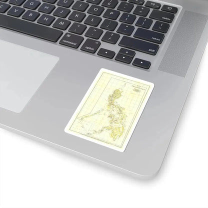 Philippines, The (1905) (Map) STICKER Vinyl Kiss-Cut Decal - The Sticker Space
