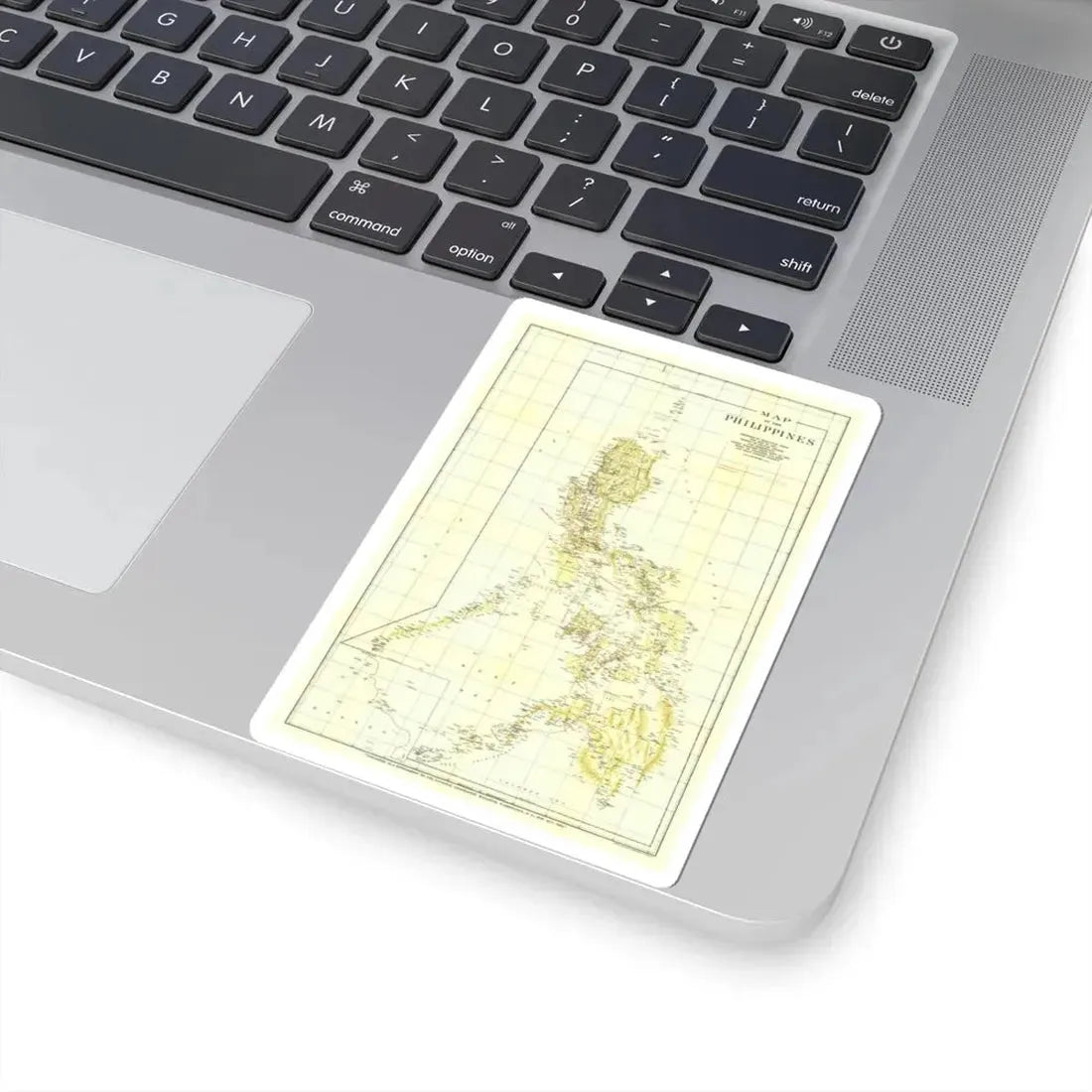 Philippines, The (1905) (Map) STICKER Vinyl Kiss-Cut Decal - The Sticker Space