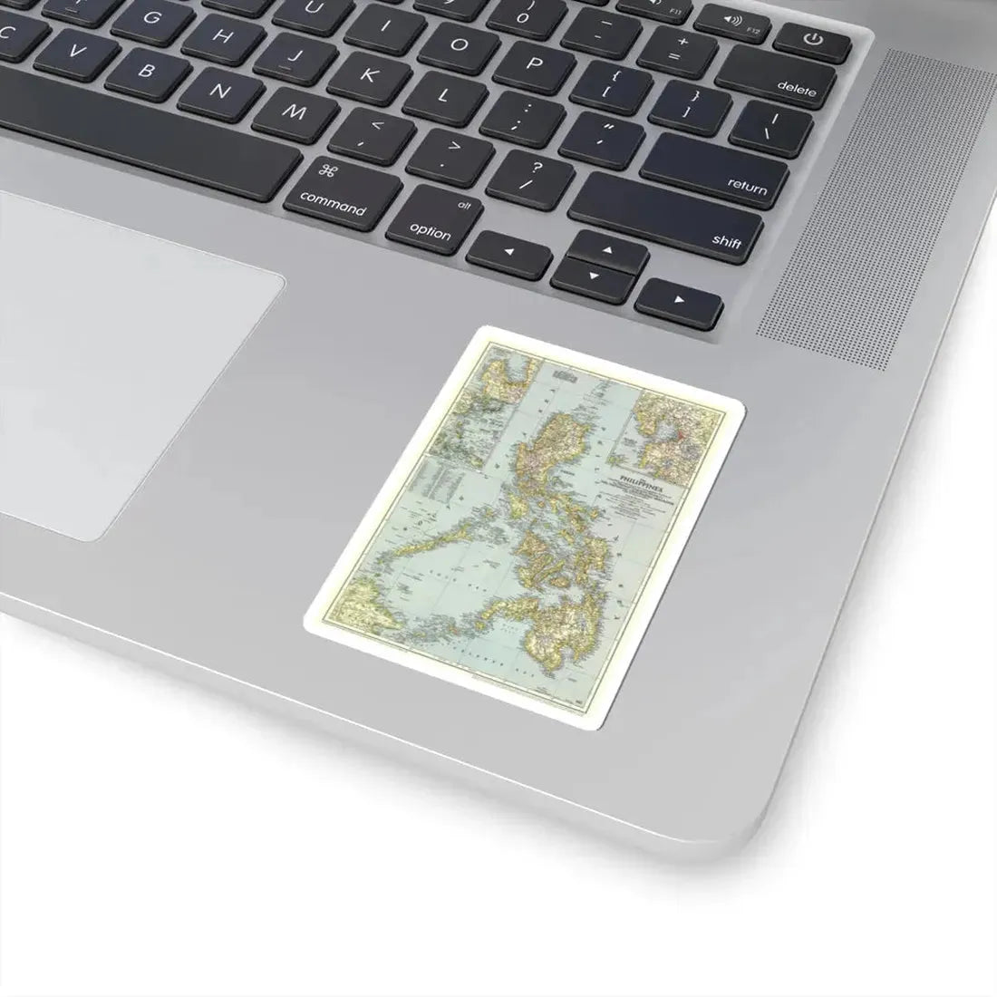 Philippines, The (1945) (Map) STICKER Vinyl Kiss-Cut Decal - The Sticker Space