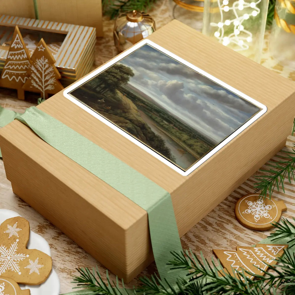 SKU:TSS-STICK-PHLKNN-6X6-2 Sizes:6" × 6" Types:White