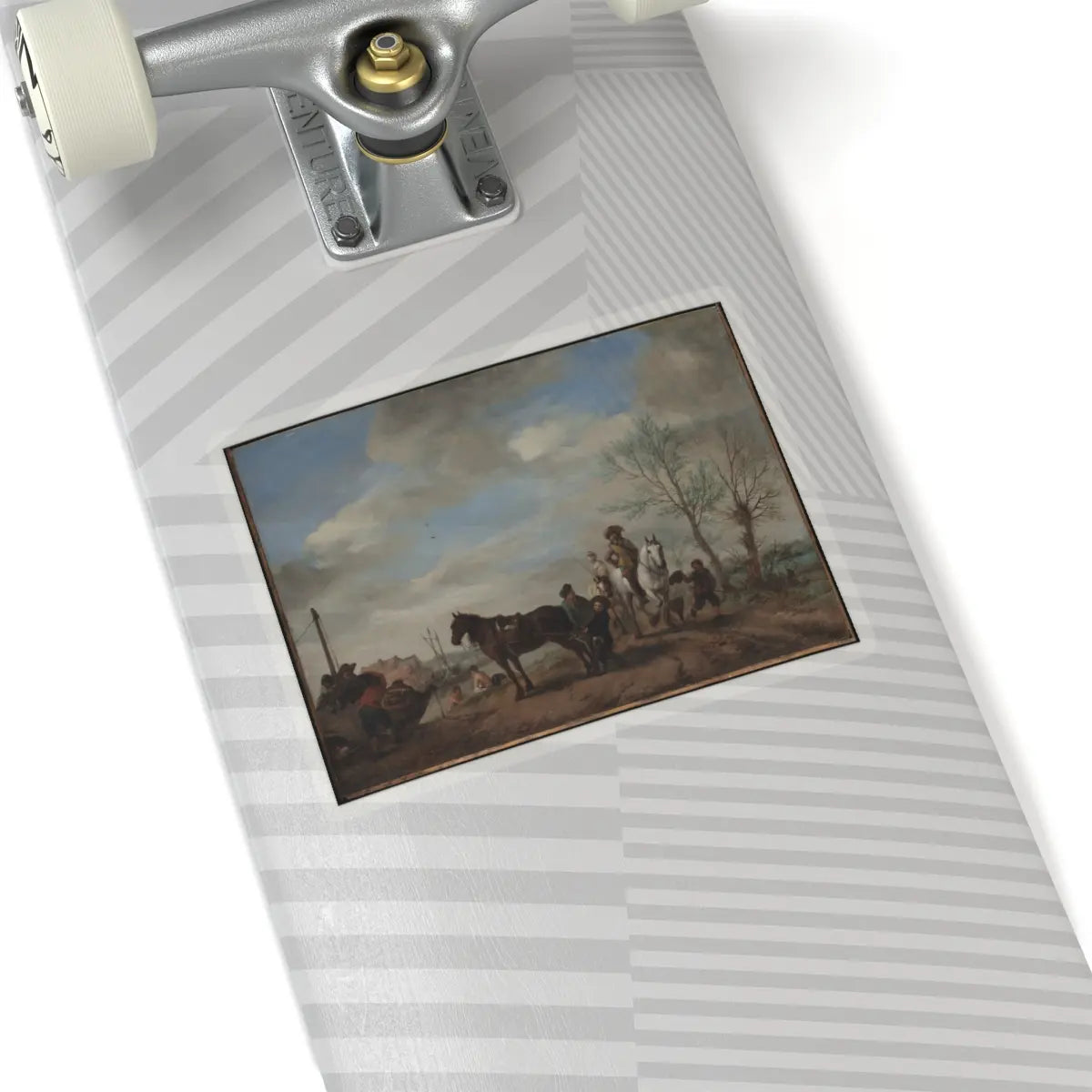 SKU:TSS-STICK-PHLWWR-6X6 Sizes:6" × 6" Types:Transparent