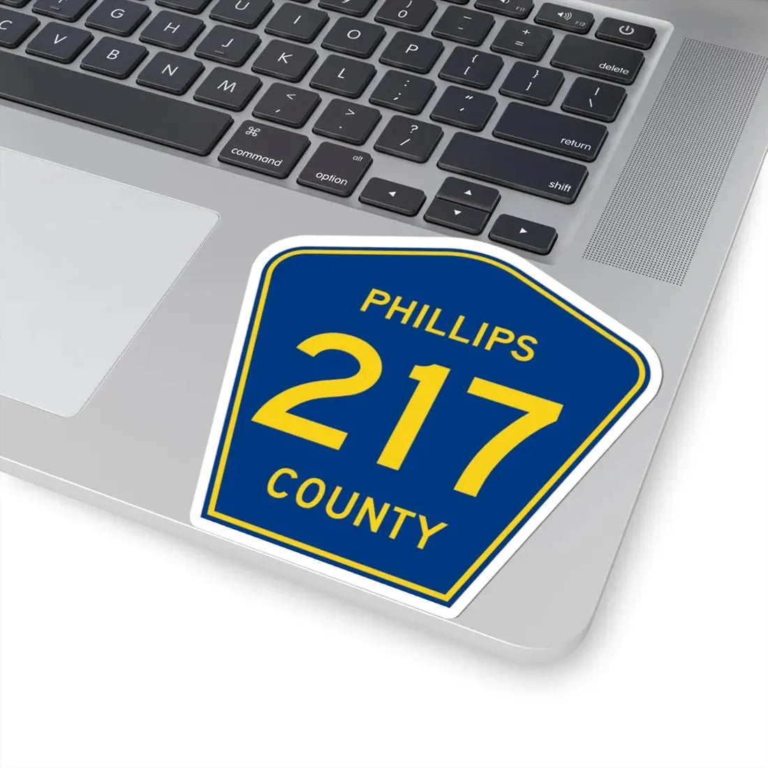Phillips County Route 217 AR (Arkansas) (Road Sign) STICKER Vinyl Kiss-Cut Decal - The Sticker Space
