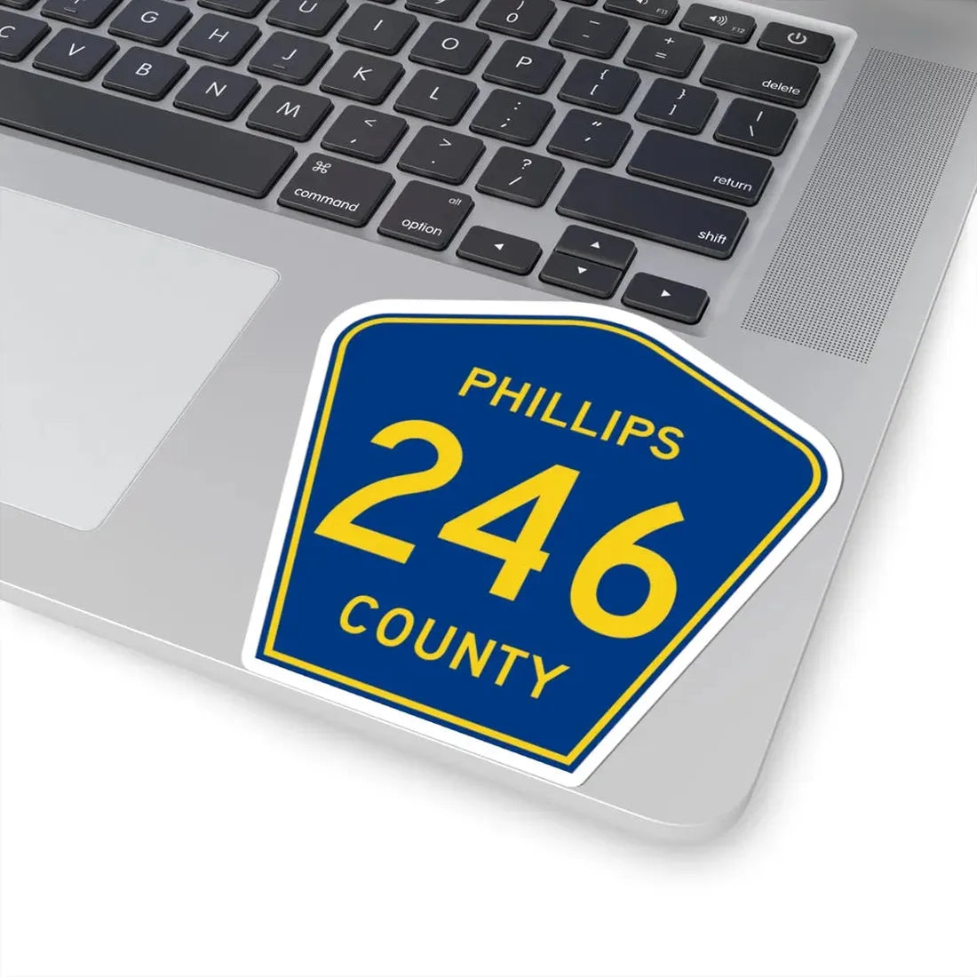 Phillips County Route 246 AR (Arkansas) (Road Sign) STICKER Vinyl Kiss-Cut Decal - The Sticker Space