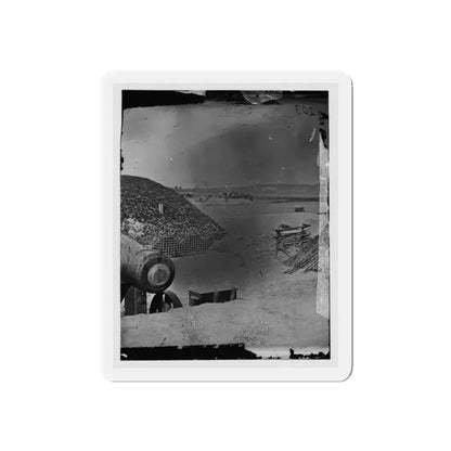 Phillips Island, S.C. Fort Beauregard (U.S. Civil War) Refrigerator Magnet 4 Inch Die-Cut - The Sticker Space