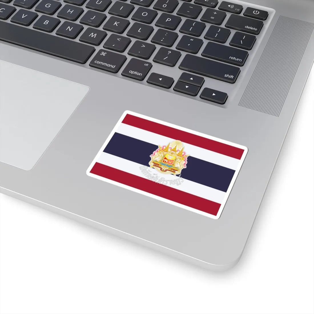 Phithaksantirat flag of the Royal Thai Police (Thailand) STICKER Vinyl Kiss-Cut Decal - The Sticker Space