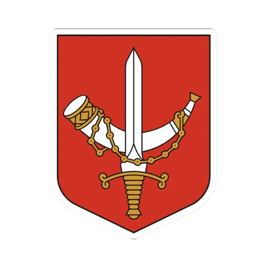 Põhja-Sakala valla vapp (Estonia) (Coat of Arms) STICKER Vinyl Kiss-Cut Decal 2 Inch White - The Sticker Space