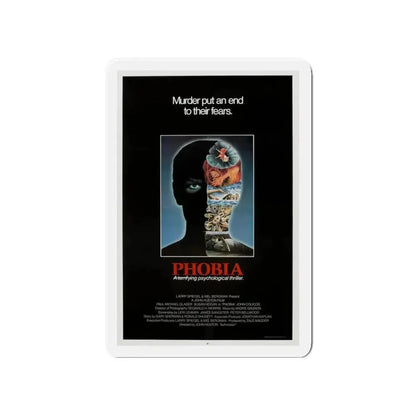 PHOBIA 1980 Movie Poster - Refrigerator Magnet 4 Inch Die-Cut - The Sticker Space