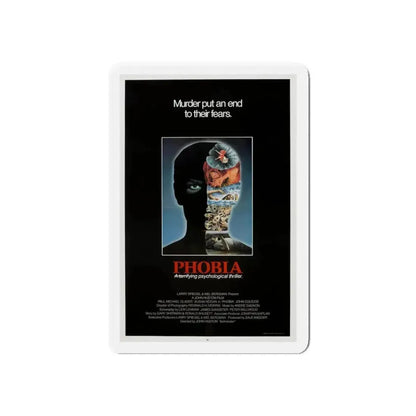 PHOBIA 1980 Movie Poster - Refrigerator Magnet 6 Inch Die-Cut - The Sticker Space