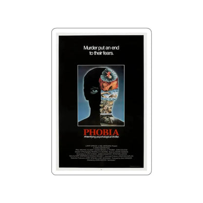 PHOBIA 1980 Movie Poster STICKER Vinyl Die-Cut Decal 2 Inch - The Sticker Space