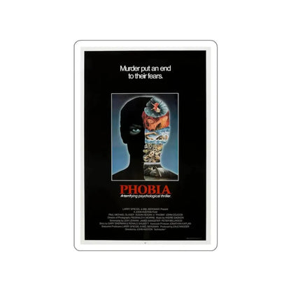 PHOBIA 1980 Movie Poster STICKER Vinyl Die-Cut Decal 3 Inch - The Sticker Space