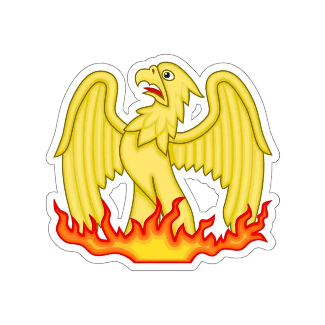 Phoenix Badge of Elizabeth I STICKER Vinyl Die-Cut Decal 3 Inch - The Sticker Space