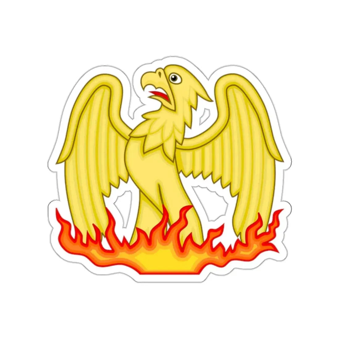Phoenix Badge of Elizabeth I STICKER Vinyl Die-Cut Decal - The Sticker Space