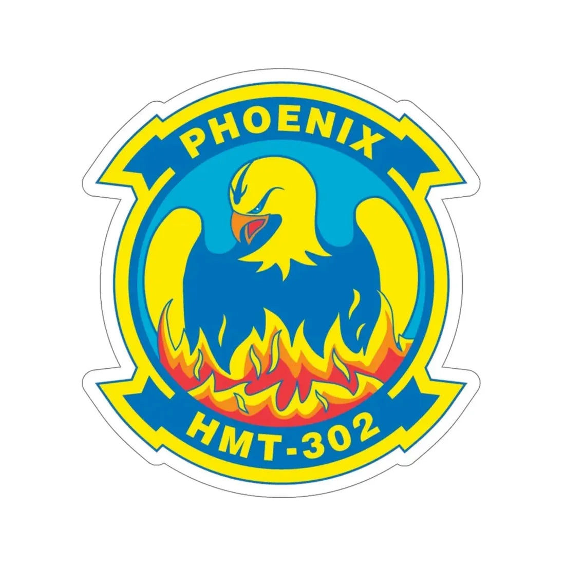Phoenix HMT 302 (USMC) STICKER Vinyl Die-Cut Decal - The Sticker Space