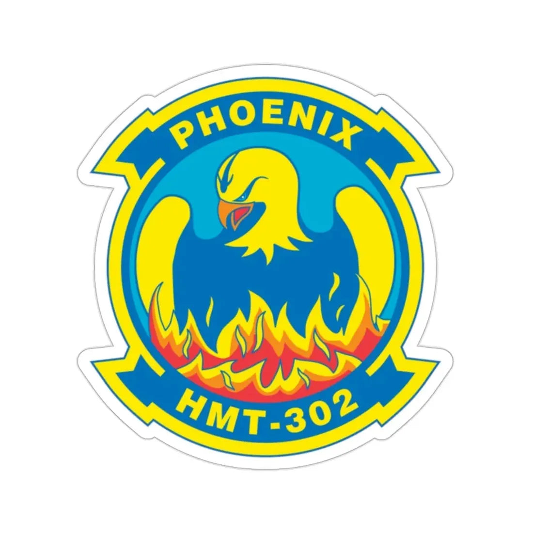 Phoenix HMT 302 (USMC) STICKER Vinyl Die-Cut Decal - The Sticker Space