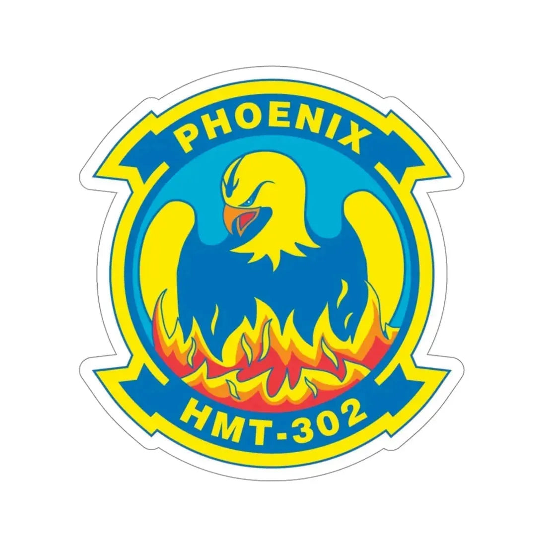 Phoenix HMT 302 (USMC) STICKER Vinyl Die-Cut Decal - The Sticker Space