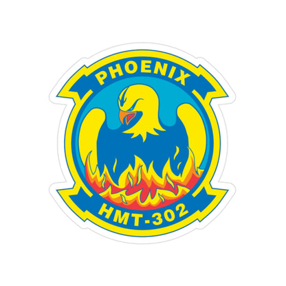 Phoenix HMT 302 (USMC) Transparent STICKER Die-Cut Vinyl Decal-2 Inch-The Sticker Space