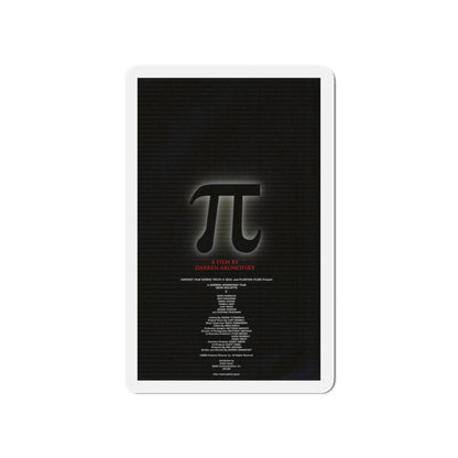 PI 1998 Movie Poster - Refrigerator Magnet-4" x 4"-The Sticker Space