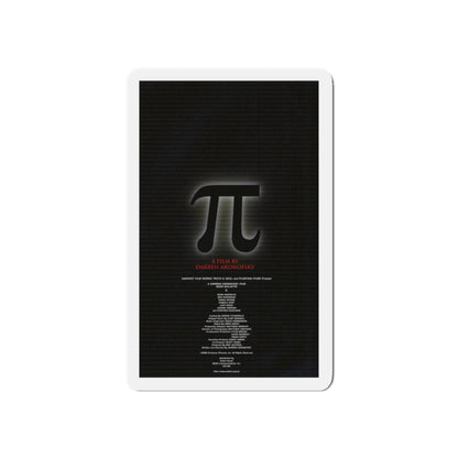 PI 1998 Movie Poster - Refrigerator Magnet-5" x 5"-The Sticker Space