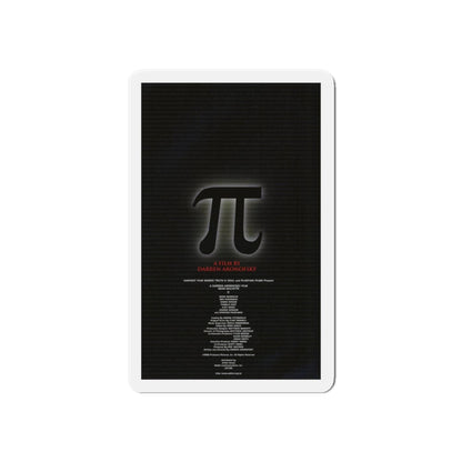 PI 1998 Movie Poster - Refrigerator Magnet-6" × 6"-The Sticker Space