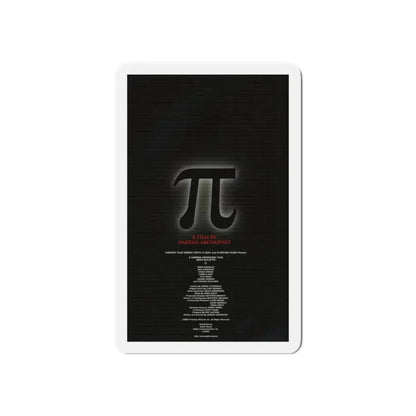 PI 1998 Movie Poster - Refrigerator Magnet - The Sticker Space