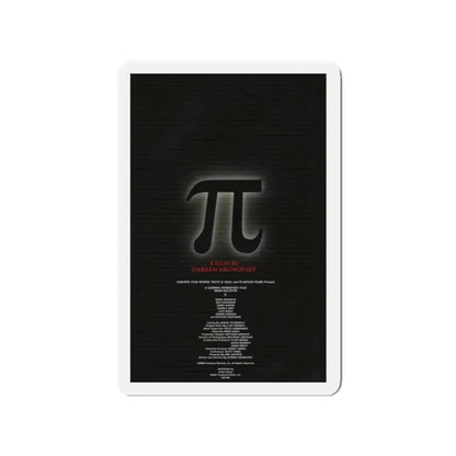 PI 1998 Movie Poster - Refrigerator Magnet - The Sticker Space