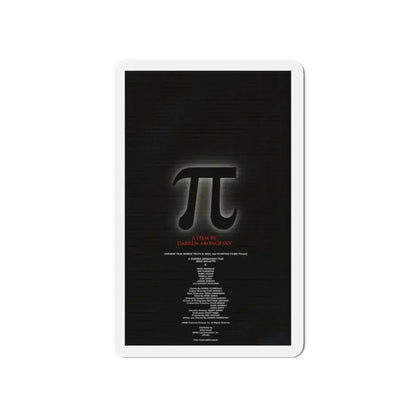 PI 1998 Movie Poster - Refrigerator Magnet - The Sticker Space