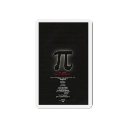 PI 1998 Movie Poster - Refrigerator Magnet - The Sticker Space
