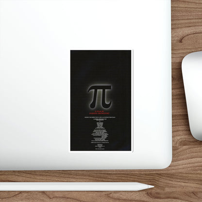 PI 1998 Movie Poster STICKER Vinyl Die-Cut Decal-The Sticker Space