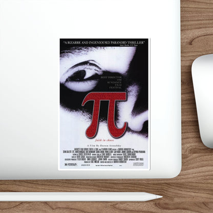 Pi 1998 Movie Poster STICKER Vinyl Die-Cut Decal-The Sticker Space