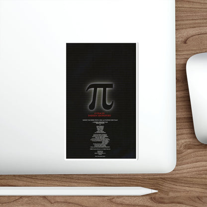 PI 1998 Movie Poster STICKER Vinyl Die-Cut Decal-The Sticker Space