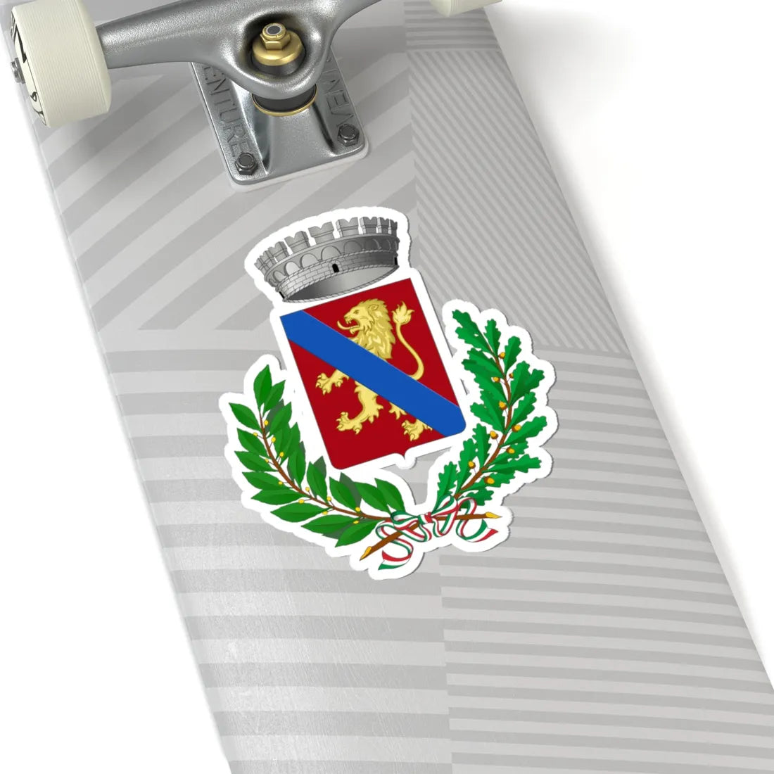 Piacenza dAdige-Stemma (Italy) (Coat of Arms) STICKER Vinyl Kiss-Cut Decal - The Sticker Space