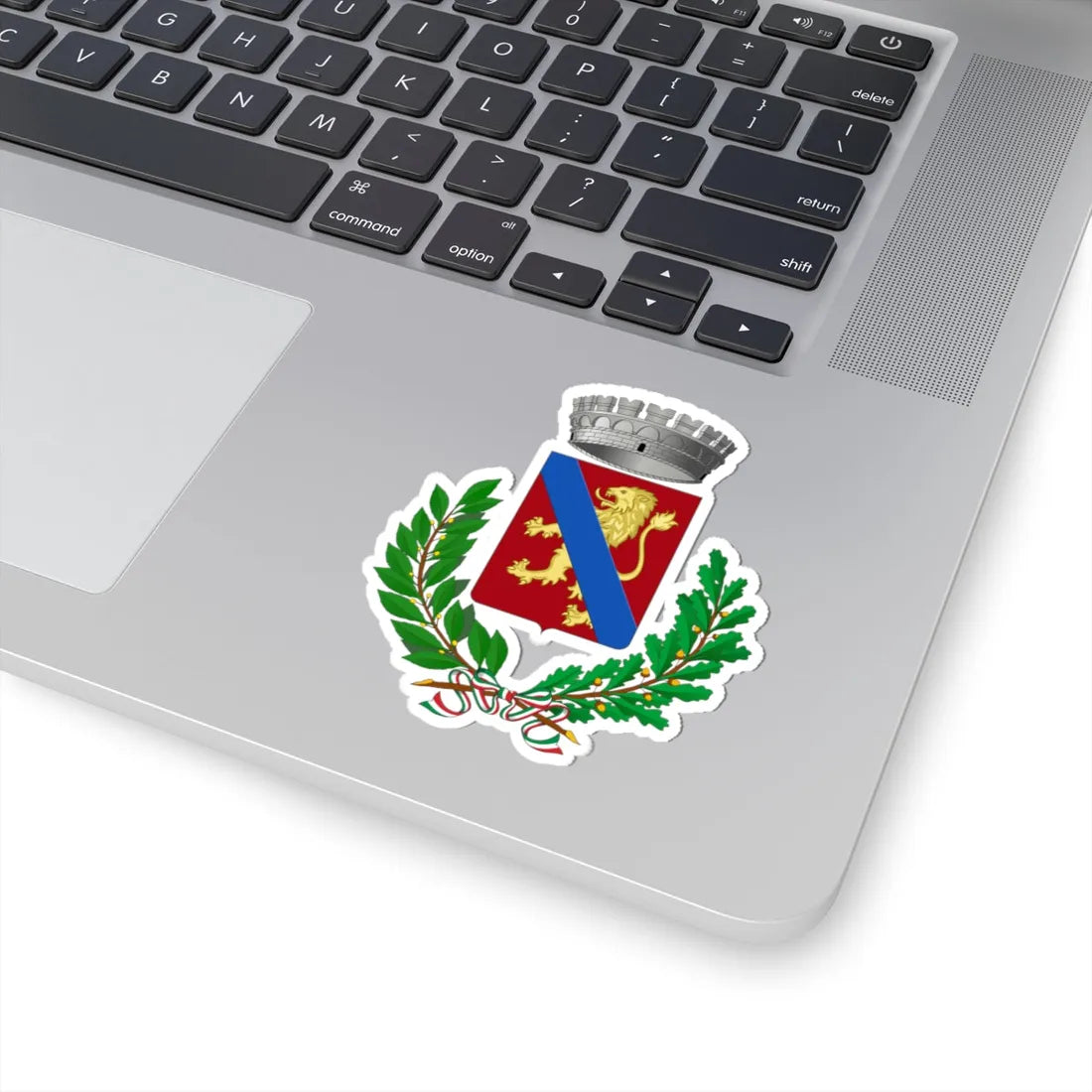 Piacenza dAdige-Stemma (Italy) (Coat of Arms) STICKER Vinyl Kiss-Cut Decal - The Sticker Space