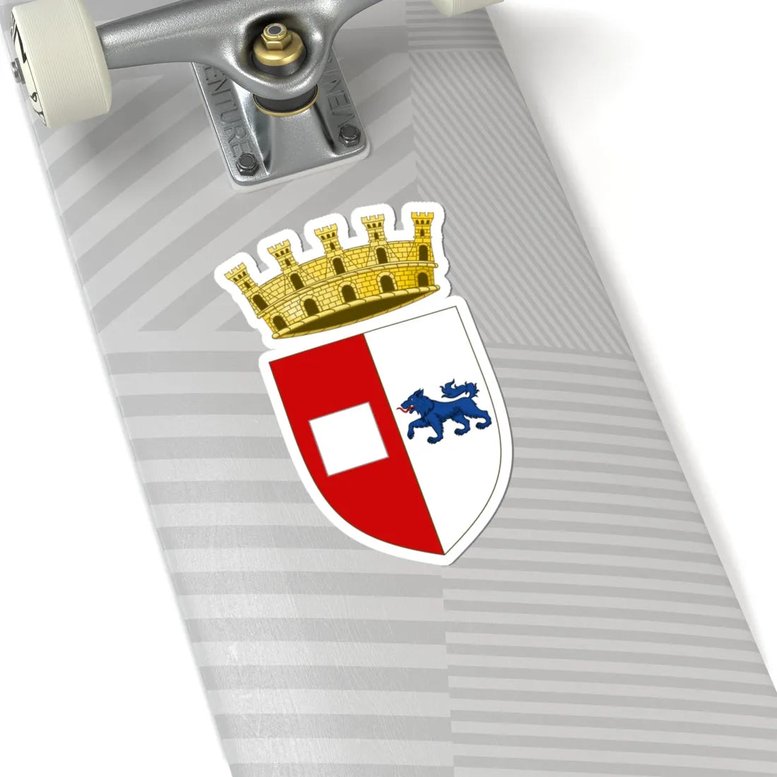 Piacenza-Stemma (Italy) (Coat of Arms) STICKER Vinyl Kiss-Cut Decal - The Sticker Space