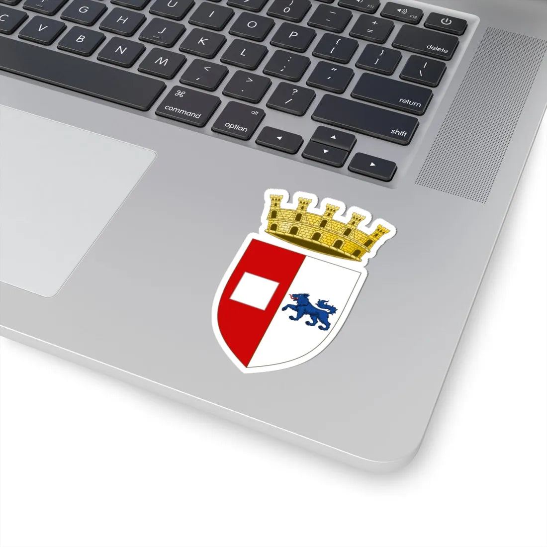 Piacenza-Stemma (Italy) (Coat of Arms) STICKER Vinyl Kiss-Cut Decal - The Sticker Space