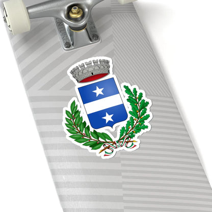 Piana di Monte Verna-Stemma (Italy) (Coat of Arms) STICKER Vinyl Kiss-Cut Decal - The Sticker Space