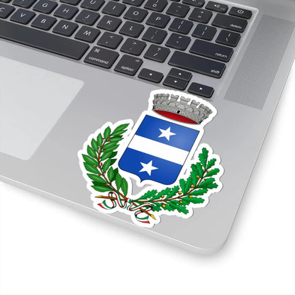 Piana di Monte Verna-Stemma (Italy) (Coat of Arms) STICKER Vinyl Kiss-Cut Decal - The Sticker Space