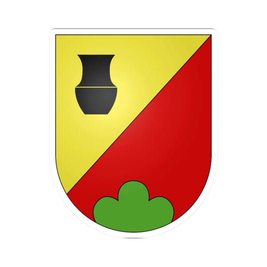 Pianezzo-coat of arms (Switzerland) (Coat of Arms) STICKER Vinyl Kiss-Cut Decal 2 Inch White - The Sticker Space