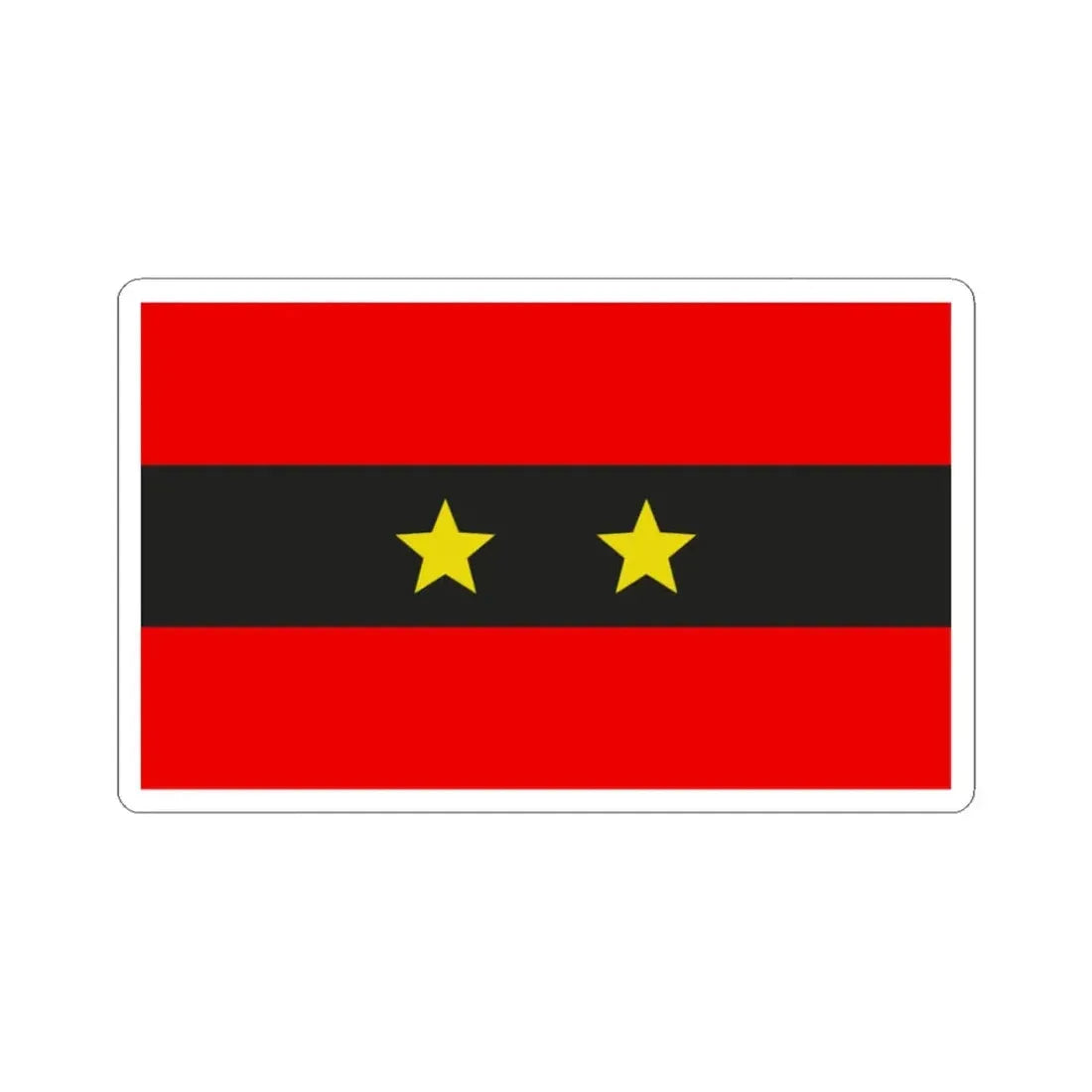 Piapot First Nation flag (Canada) STICKER Vinyl Kiss-Cut Decal 3 Inch White - The Sticker Space