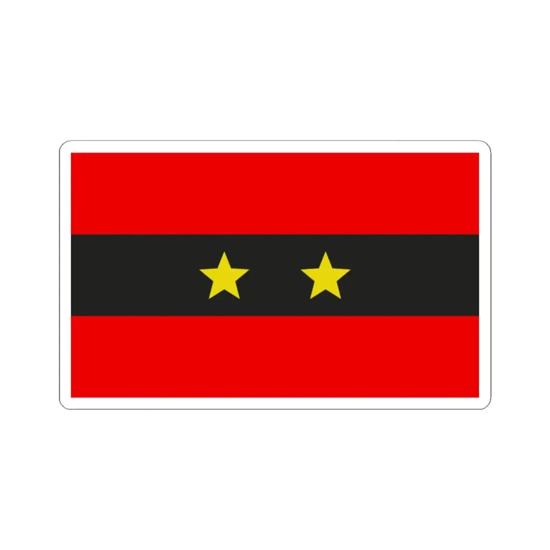 Piapot First Nation flag (Canada) STICKER Vinyl Kiss-Cut Decal 4 Inch White - The Sticker Space