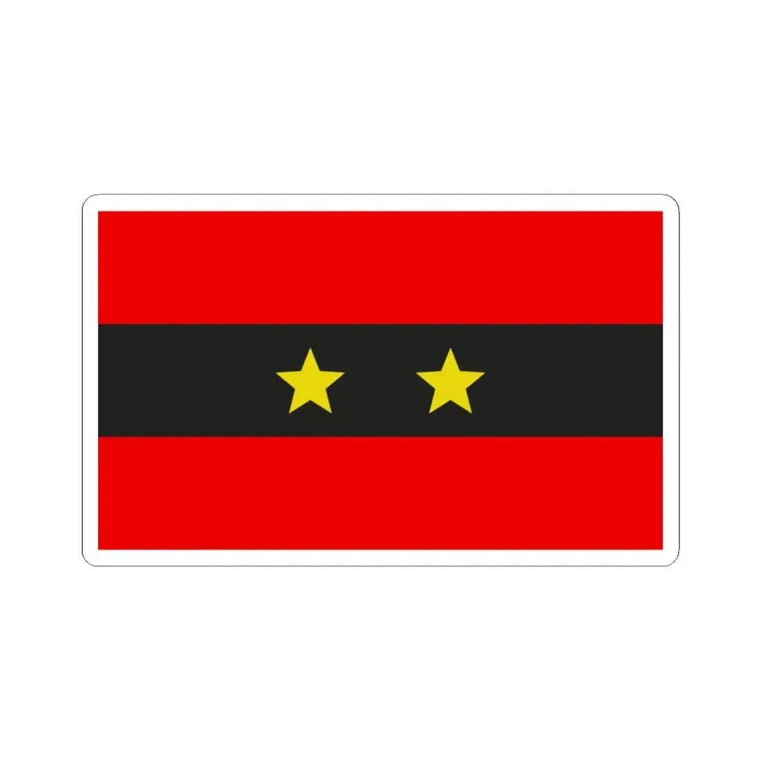 Piapot First Nation flag (Canada) STICKER Vinyl Kiss-Cut Decal 6 Inch White - The Sticker Space