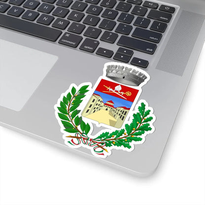 Piazza al Serchio-Stemma (Italy) (Coat of Arms) STICKER Vinyl Kiss-Cut Decal - The Sticker Space