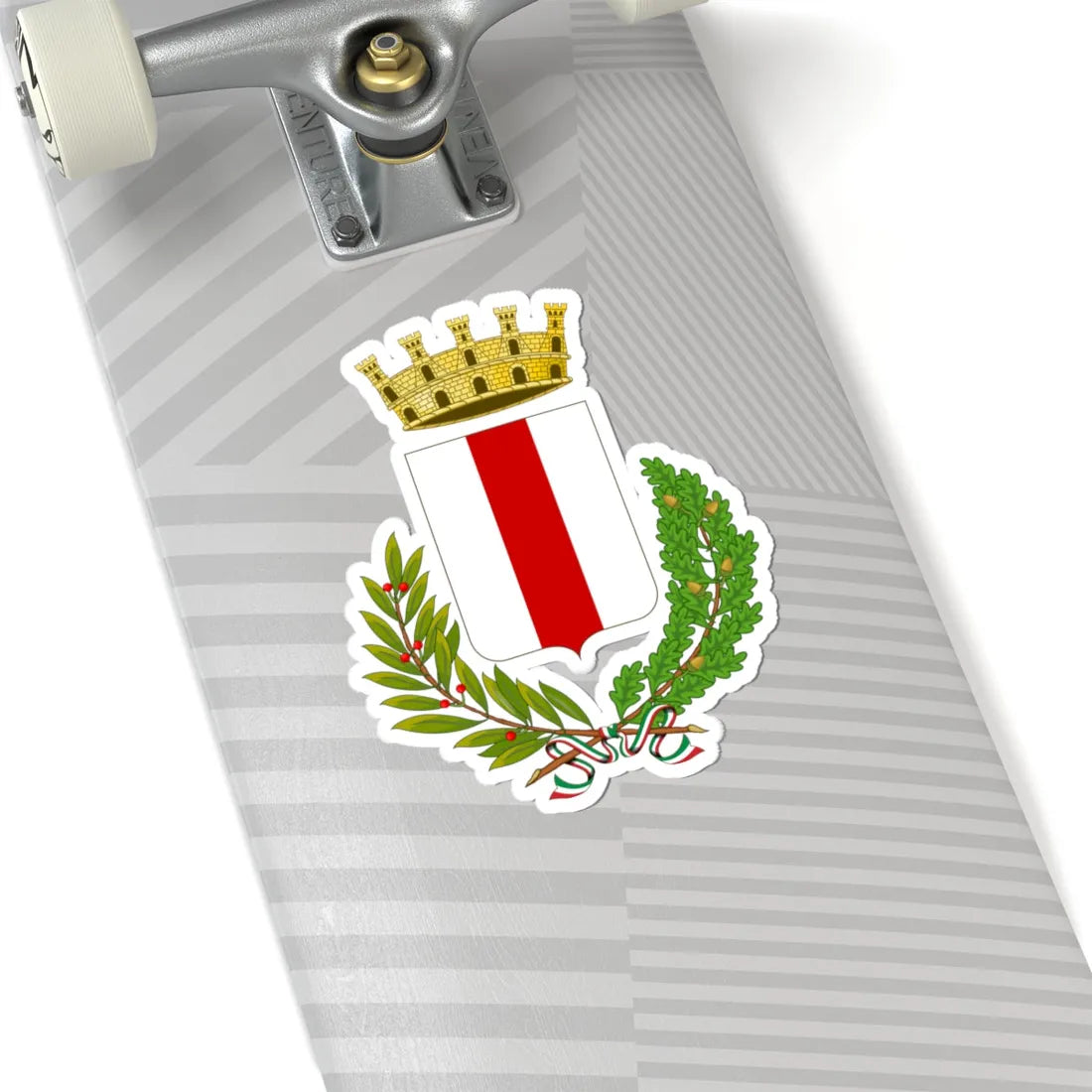 Piazza Armerina-Stemma (Italy) (Coat of Arms) STICKER Vinyl Kiss-Cut Decal - The Sticker Space