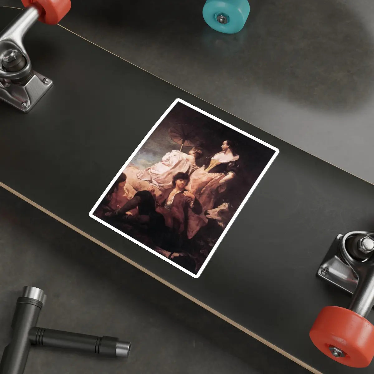 SKU:81989108370616711341 Sticker types:White Shape:Die-Cut Sizes:6" × 6"