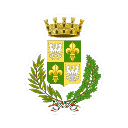 Piazzola sul Brenta-Stemma (Italy) (Coat of Arms) STICKER Vinyl Kiss-Cut Decal 2 Inch White - The Sticker Space