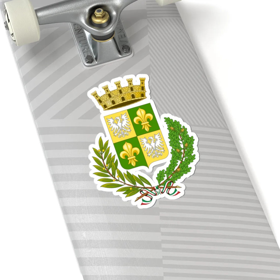 Piazzola sul Brenta-Stemma (Italy) (Coat of Arms) STICKER Vinyl Kiss-Cut Decal - The Sticker Space