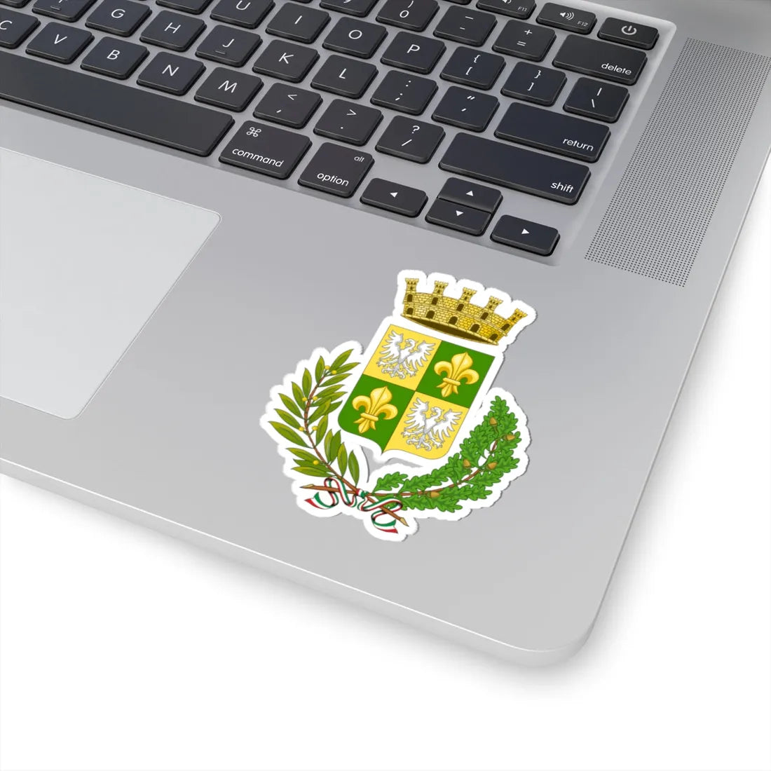 Piazzola sul Brenta-Stemma (Italy) (Coat of Arms) STICKER Vinyl Kiss-Cut Decal - The Sticker Space