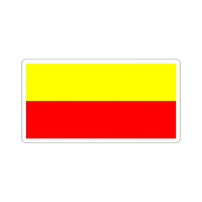 Pichincha Flag (Ecuador) STICKER Vinyl Kiss-Cut Decal 3 Inch White - The Sticker Space