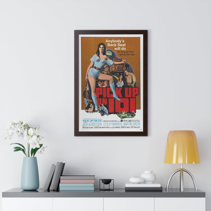 PICK UP ON 101 1972 - Framed Movie Poster-The Sticker Space