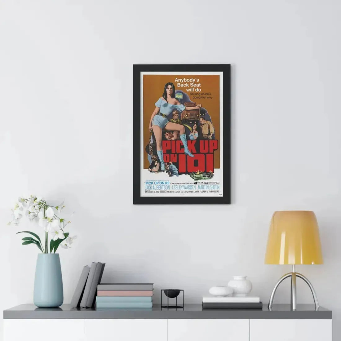 PICK UP ON 101 1972 - Framed Movie Poster - The Sticker Space